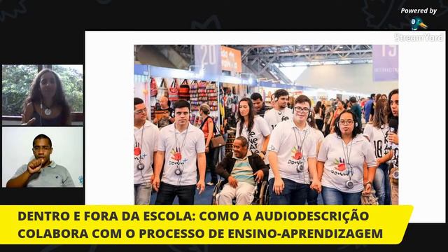 DENTRO E FORA DA ESCOLA: COMO A AUDIODESCRIÇÃO COLABORA COM O PROCESSO DE ENSINO-APRENDIZAGEM смотреть онлайн
