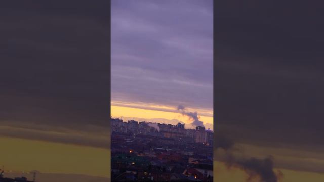 горы в Сочи, вид из Краснодара смотреть онлайн