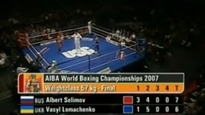 Поражение Ломаченко в любителях (ЧМ 2007, Final 57 kg)