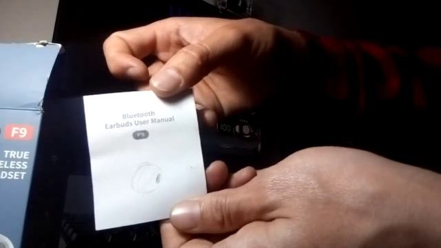 Audífonos Bluetooth Inalámbricos F9 V5.0 Tws + Accesorios