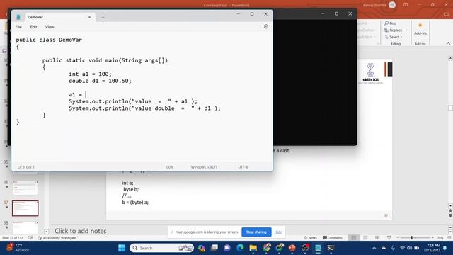 Core Java Class Data Type in Java Hindi смотреть онлайн