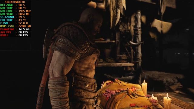 God of War | RTX 2060 | i5-12600K | Ultra Settings , DLSS Quality смотреть онлайн