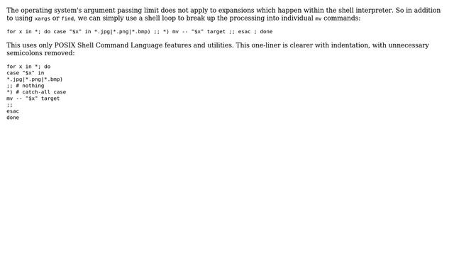 Unix & Linux: Solving "mv: Argument list too long"? (9 Solutions!!) смотреть онлайн