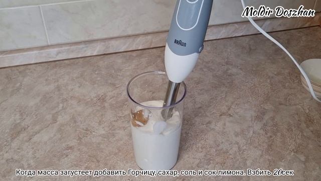 1 минутта майонез жасау Майонез без яйц! смотреть онлайн