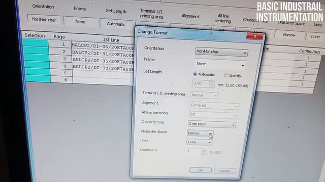 Canon Mk2600 Cable ID/Ferrule Printing With Computer  #cableferrule #ferrule #canonprinter