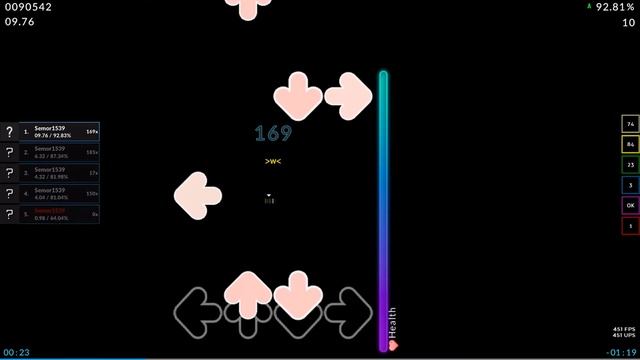 Playing Rythm Game backwards. (really scary?) смотреть онлайн