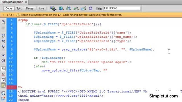 PHP File Upload Tutorial - Learn How to Upload Files Using PHP - Easy Step-By-Step Tutorial смотреть онлайн