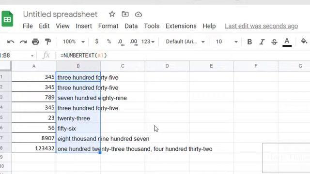 How to convert numbers into text in Excel|how to write number as text in Excel | Number text excel смотреть онлайн