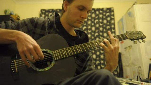 Skyrim Sons of Skyrim acoustic fingerstyle guitar cover смотреть онлайн