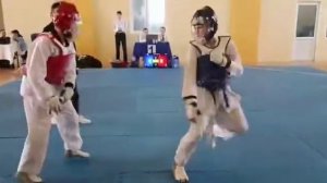 Тхэквондо соревнования #спарринг