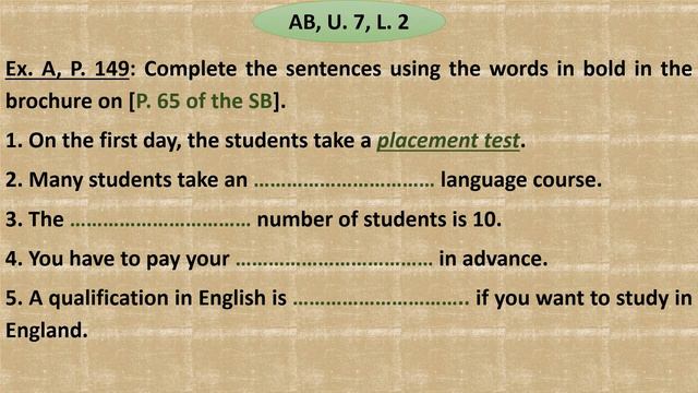 6th Preparatory – Subjects Lessons and Exercises U 7, L 2 C video смотреть онлайн