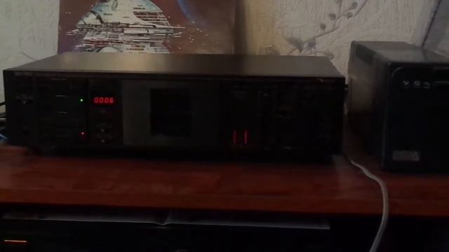 Воспроизведение кассетной деки Nakamichi , катушечник Akai GX - 635 D смотреть онлайн