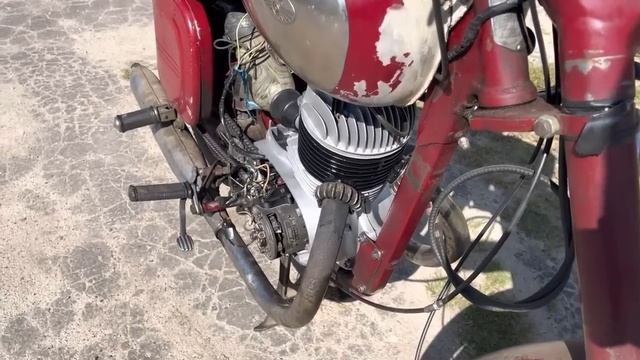 Двигатель Ява (Jawa) 250/353 тест 22.07.2022 после ремонта (г. Тверь) смотреть онлайн
