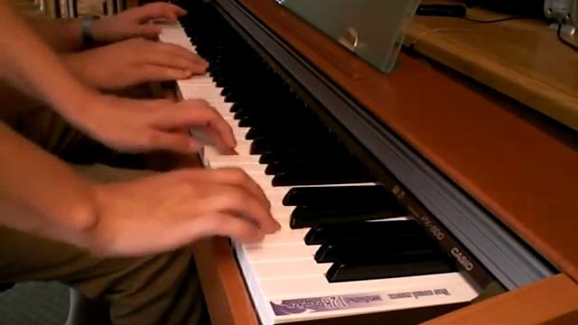 four handed Melody on Casio Privia PX-800 смотреть онлайн