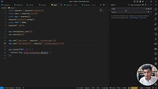 Spotify Clone With React.js and Node.js | Tutorial 14 смотреть онлайн