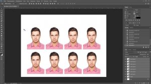 Как сделать шаблон фото 3х4 на документы в фотошопе