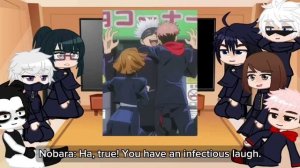 Jujutsu Kaisen React To Gojo Satoru // Gacha Club