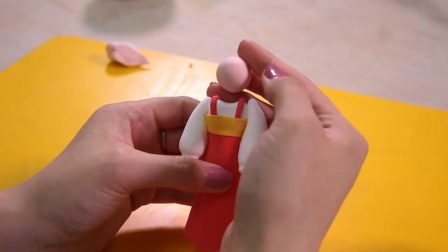 Лепим из ПЛАСТИЛИНА внучку из сказки РЕПКА