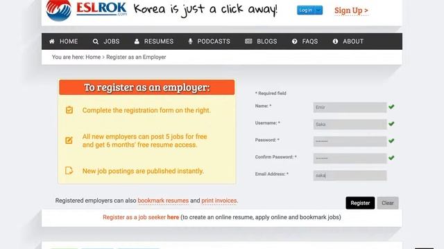 AJAX Register submit with enter смотреть онлайн