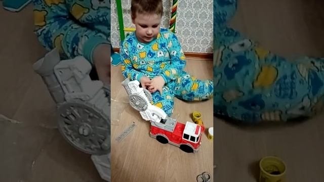 Обзор на Плей до пожарная машина