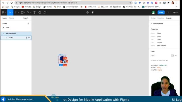 UX UI Layout Design for Mobile and Web Application with Figma смотреть онлайн