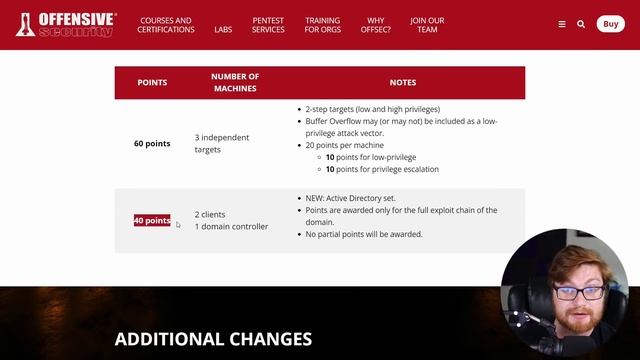 2022 OSCP EXAM CHANGES - Goodbye Buffer Overflow, Hello Active Directory смотреть онлайн