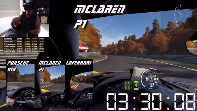 Project Cars 2 hyper car Holy Trinity Nürburgring battle / VR oculus test смотреть онлайн