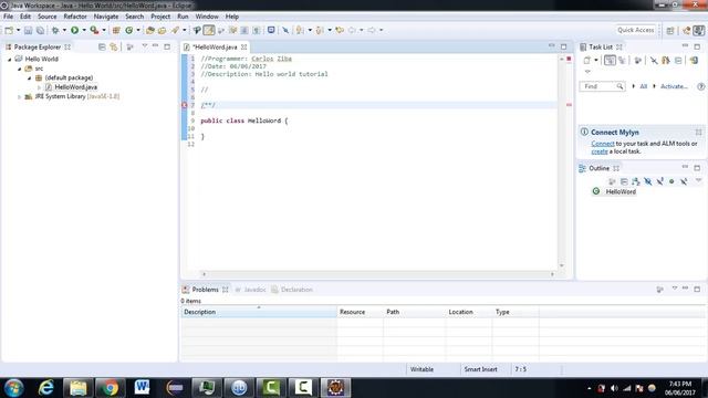 Java - Hello World Tutorial смотреть онлайн