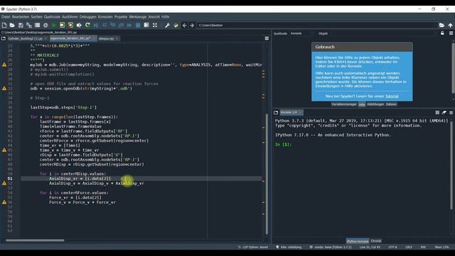 ABAQUS-Python Tutorial: How to perform an iteration in ABAQUS CAE using different imperfections ? смотреть онлайн