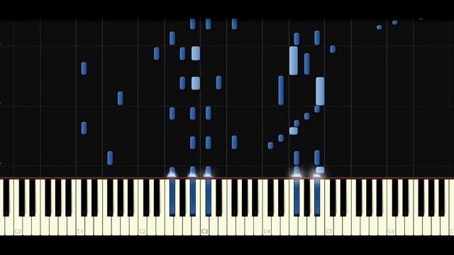Synthesia [Piano Tutorial] Five Nights at Freddy's - Theme song смотреть онлайн
