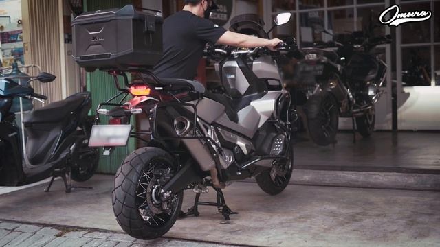Honda X ADV Modified With Akrapovic Exhaust | Sound Check | Omura TV prod. смотреть онлайн