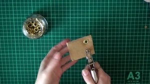 Как установить люверсы (блочки) без специальных инструментов