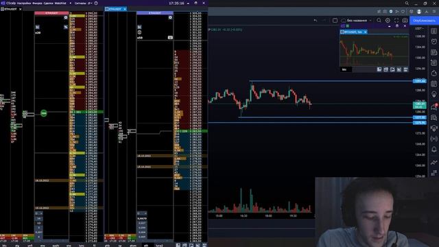 СКАЛЬПИНГ - ОНЛАЙН ТОРГОВЛЯ ПО СТАКАНУ | Стратегия на пробой уровня | Трейдинг | Cscalp | Binance смотреть онлайн