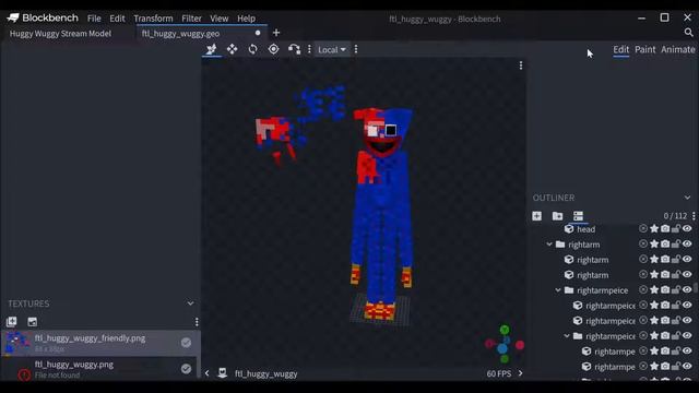Стрим в Blockbench ПОТАТО МЭН ?(•_•)? смотреть онлайн