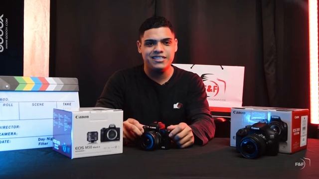 Câmeras Para Iniciantes, Qual Escolher? CANON  T7+ (2000D) VS CANON M50 MK II