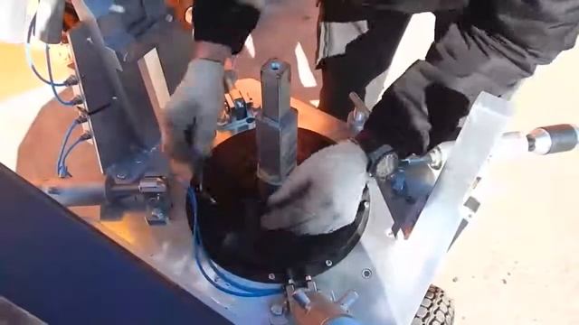 Видео практикум по замене  дисков на торкрет станции. 20 минут.