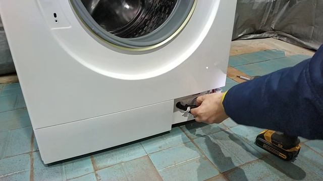Как разобрать стиральную машину, если она не проходит в дверной проем смотреть онлайн