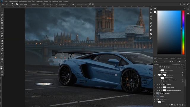 LONDON 2020 / Speed Art (Photoshop & Maya) смотреть онлайн