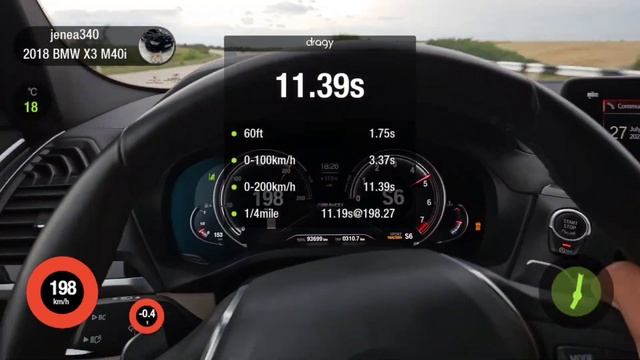 BMW X3 M40i Stage3 Acceleration
