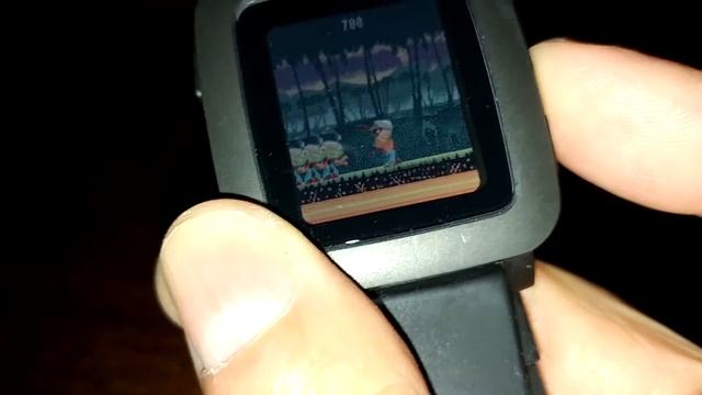 Pebble Time ZombieHop Game Review смотреть онлайн