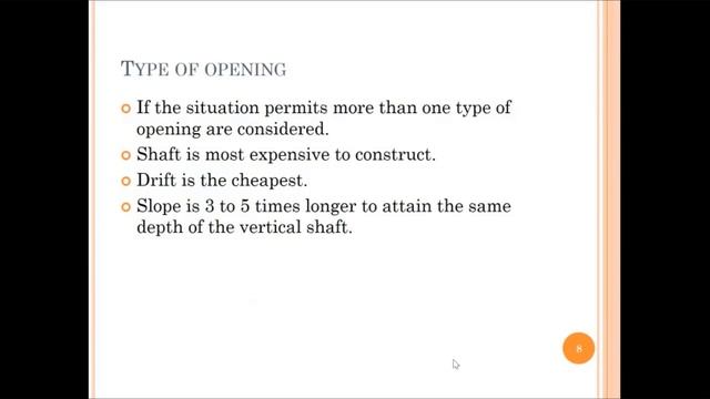 Lecture | Mine Development and Design | Mining Engineering смотреть онлайн