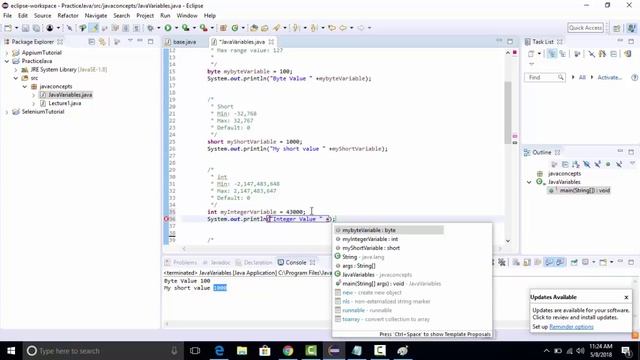 Java Variables and Data Types: Java Tutorial for Beginners in 2020 (Practical Examples) смотреть онлайн