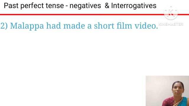 Past perfect tense ನಲ್ಲಿ ಪ್ರಶ್ನೆಗಳು, ನಕಾರಾತ್ಮಕ ವಾಖೆಗಳು ಹೀಗೆ ತಯಾರಿಸಿ смотреть онлайн
