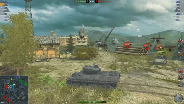 ТЕСТИМ ПРОБИВАНИЕ ЗАДА ФУГАСОМ ОТ VK 168.01 p | WOT Blitz #1| смотреть онлайн