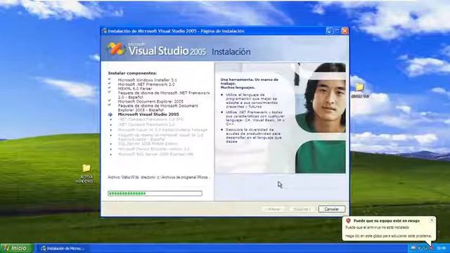 Instalacion de Visual Studio 2005 para Windows XP смотреть онлайн