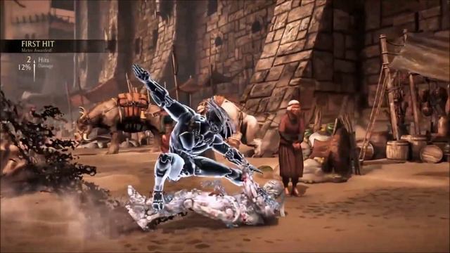 Mortal Kombat X Cyber Sub Zero ALL Secret Brutalities Brutality смотреть онлайн