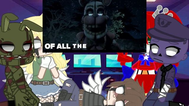 Me(Circus Baby/Elizabeth) + the rest of the Aftons react to count the ways(my first video?✨) смотреть онлайн
