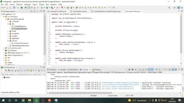Formatando Resposta da Exceção - Construindo um Microsserviço Básico #Parte14 смотреть онлайн