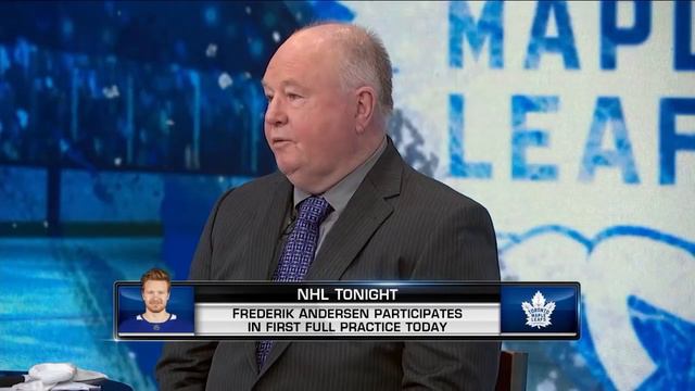 Status Of Maple Leafs Goalie Fredrik Anderson смотреть онлайн