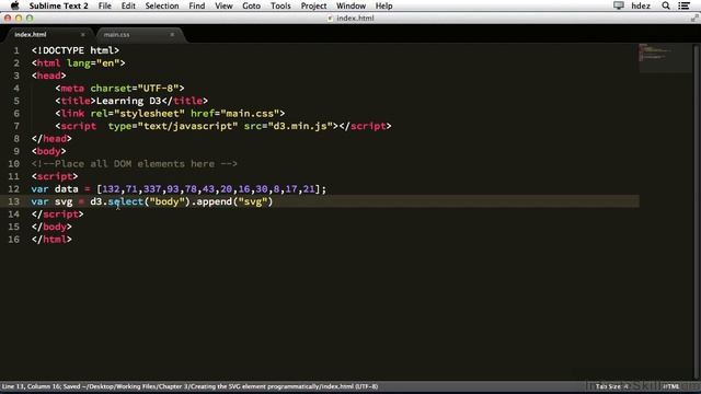 0301 Creating The SVG Element Programatically смотреть онлайн
